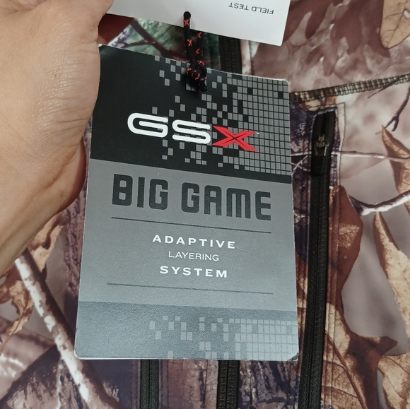 Women's GSX Core Jacket Color Real Tree Adaptive Layering  Sistem Size S. - Picture 8 of 15